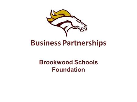 Business Partnerships Brookwood Schools Foundation.