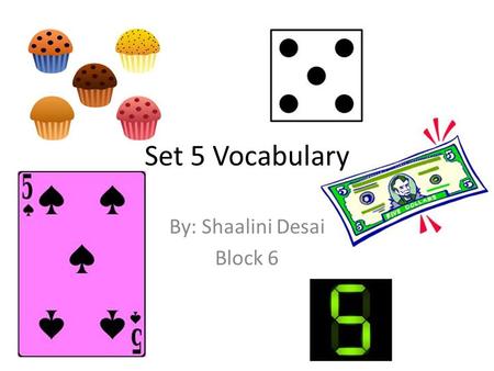 Set 5 Vocabulary By: Shaalini Desai Block 6. Counter POS: verb Synonym: backtalk Antonym: agree Definition: to say or do something in opposition to something.