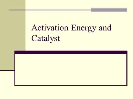Activation Energy and Catalyst. Temperature and Rate Generally, as temperature increases, so does the reaction rate. This is because k is temperature.