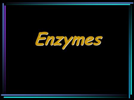 1 Enzymes. Objectives What are enzymes ? Properties of enzymes Classification Factors Affecting Enzyme Action Enzyme Kinetics.
