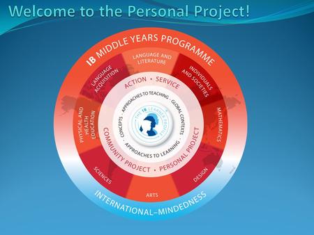 What is the Personal Project? It’s a project that all students do in the 10 th grade. Students get to choose exactly what they want to do. Students can.