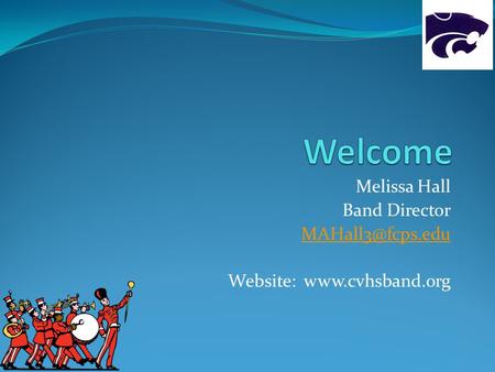 Melissa Hall Band Director Website: