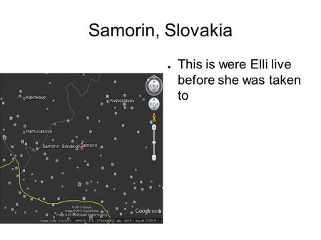 Samorin, Slovakia ● This is were Elli live before she was taken to.