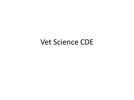Vet Science CDE. How to Properly Carry a Cat https://www.youtube.com/watch?v=cbQkbkd _ZSQ https://www.youtube.com/watch?v=cbQkbkd _ZSQ.