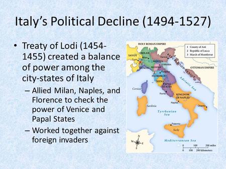 Italy’s Political Decline ( )