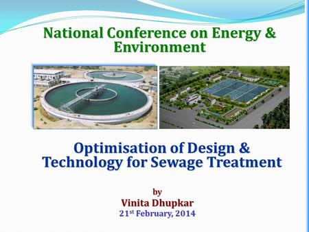 National Conference on Energy & Environment