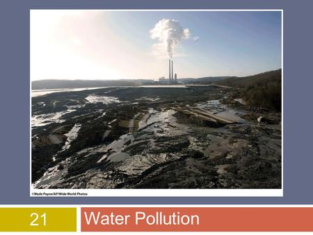 21 Water Pollution.