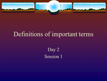 Definitions of important terms Day 2 Session 1. Income  Income [Sec. 2(24)]  The definition of the term “income” in section 2(24) is inclusive and not.