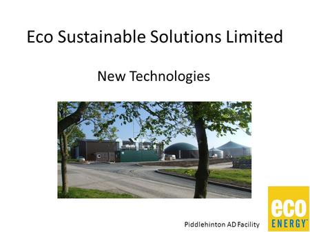 Eco Sustainable Solutions Limited