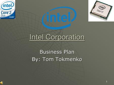 Business Plan By: Tom Tokmenko