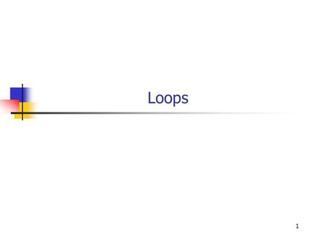 1 Loops. 2 Often we want to execute a block of code multiple times. Something is always different each time through the block. Typically a variable is.