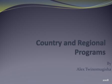 By Alex Twinomugisha 2008. Overview GeSCI engages with countries for a long time through the regional programs with some countries occasionally “ascending”