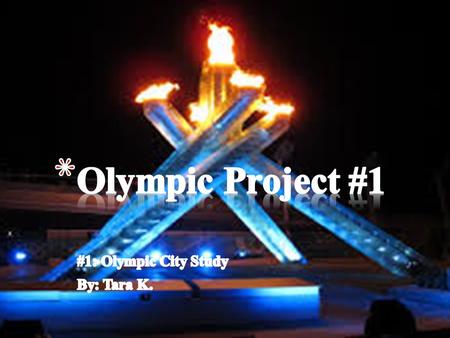 In 2010, the city of Vancouver hosted the Olympic Winter Games. Athletes from all over the world and from many different winter sports came to compete.