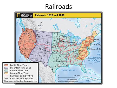 Railroads.