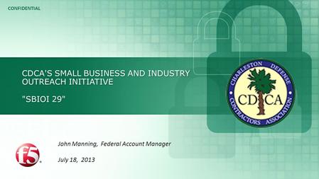 CDCA's Small Business and Industry Outreach Initiative SBIOI 29