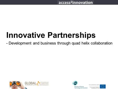 Innovative Partnerships