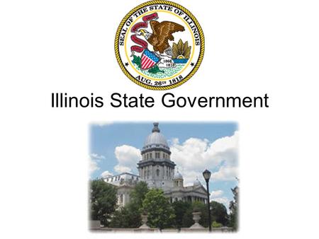 Illinois State Government. 41 st Governor Pat Quinn Qualifications: Must be a U.S. Citizen At least 25 years old A resident of the state for 3 years before.