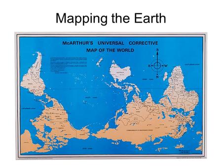 Mapping the Earth. Differentiate between planimetric and hypsometric maps List and recognize the ways in which 3 dimensions can be portrayed on a paper.