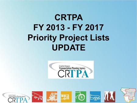 CRTPA FY 2013 - FY 2017 Priority Project Lists UPDATE.