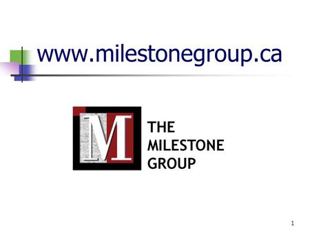 1 www.milestonegroup.ca. 2 Our Web Site How does the Web Site enhance our Service? Provides a more efficient and responsive means of requesting and tracking.