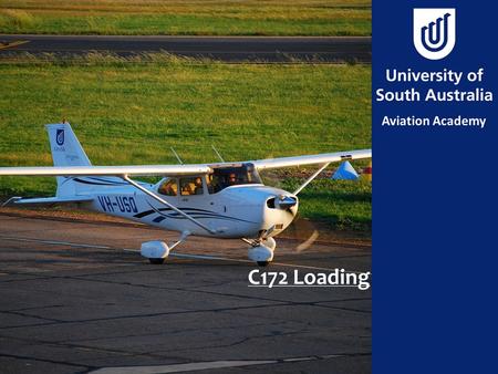 C172 Loading. Aim To calculate the weight and balance for a Cessna 172SP to ensure it is operating within limits.