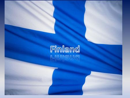Map of Finland Our capital city is here And we live here.