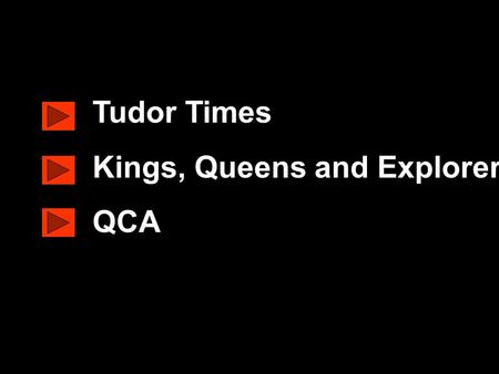 Www.ks1resources.co.uk Tudor Times Kings, Queens and Explorers QCA.