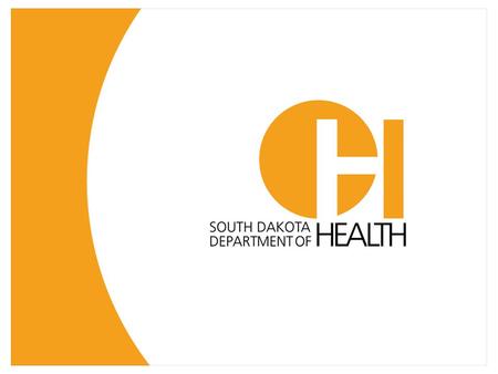 South Dakota Codified Laws Relating to Contagious Disease Control Presented by:Justin L. Williams General Counsel South Dakota Department of Health (605)