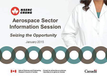 Aerospace Sector Information Session Seizing the Opportunity January 2015.