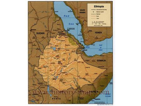 Ethiopia is a country located in what is often called the Horn of Africa.