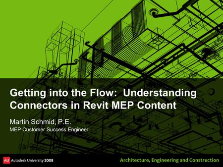 Getting into the Flow: Understanding Connectors in Revit MEP Content