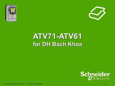 ATV71-ATV61 for DH Bach Khoa