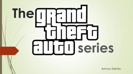 The series Asmyou Gamby. The first GTA Grand Theft Auto is made up of a series of levels, each set in one of the three main cities. In each level, the.