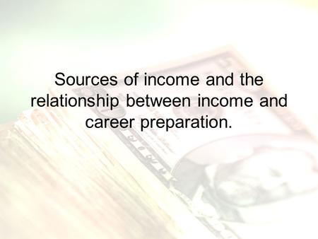 Review Statements Education & skills, economy conditions, supply and demand, plus the value of the work to society are factors that influence potential.