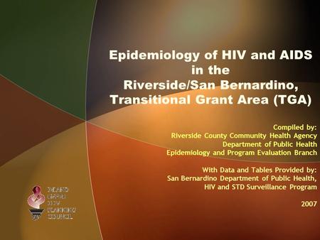 Compiled by: Riverside County Community Health Agency