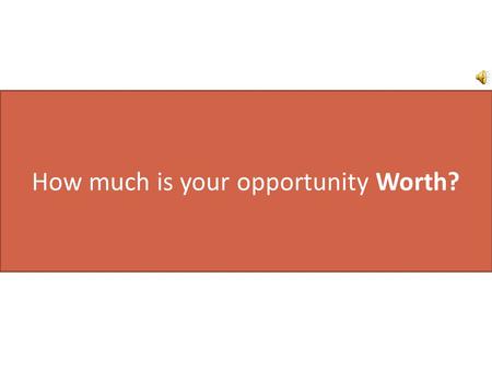 How much is your opportunity Worth?. A Website visitor is 77% more likely to act if a Live Chat is present.