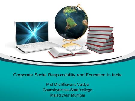 Corporate Social Responsibility and Education in India