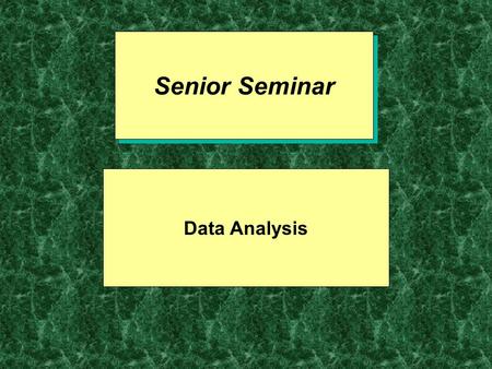 Senior Seminar Data Analysis. Crosstabulation Family Income $17,500-$35,000- Voting