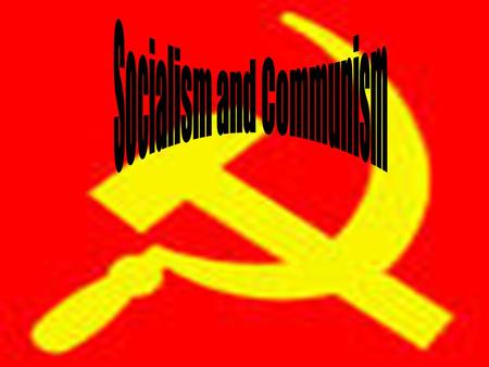 Socialism and Communism. Differences between Capitalism and Socialism In capitalism goods and services are distributed by private businesses People are.