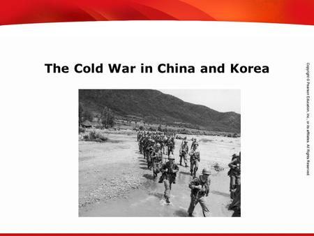 TEKS 8C: Calculate percent composition and empirical and molecular formulas. The Cold War in China and Korea.