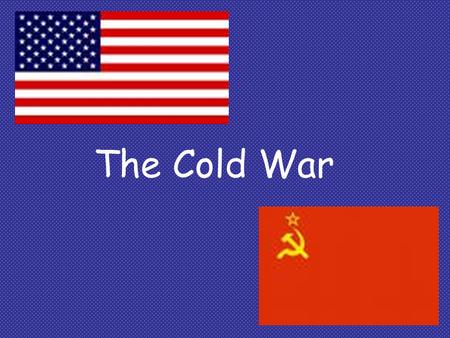 The Cold War. Origins of the Cold War THE KEY ISSUE: the future of Eastern Europe –Soviets occupied Eastern European states that they freed from Nazi.