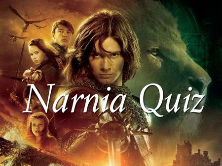 2 Which of the Pevensie children is the first to enter Narnia in The Lion, The Witch and the Wardrobe? Lucy.