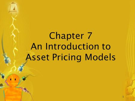 An Introduction to Asset Pricing Models