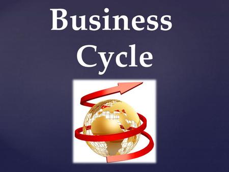 Business Cycle. The term business cycle refers to economy-wide fluctuations in production or economic activity over several months or years. These fluctuations.