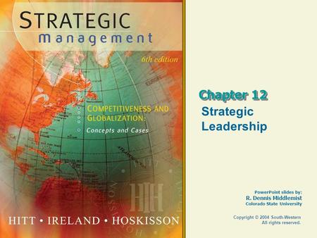Chapter 12 Strategic Leadership