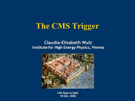 The CMS Trigger.