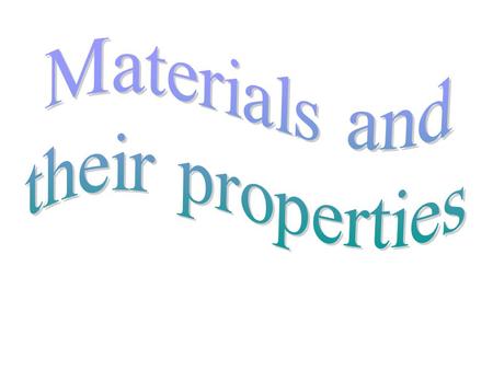 Materials that we use in everyday life are usually classified into three categories. They are: Solids Liquids Gases.