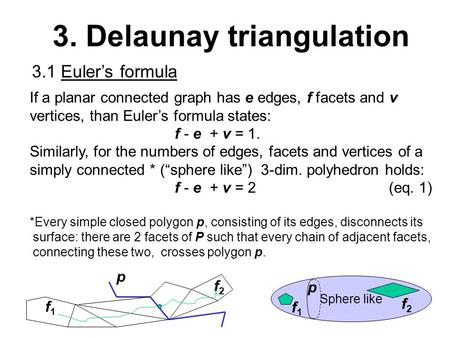 3. Delaunay triangulation