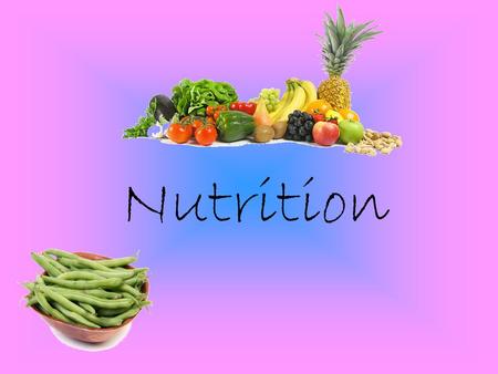 Nutrition. Carbohydrates A carbohydrates is a is an organic compound with general formula Cm(H2O)n, that is, consisting only of carbon, hydrogen and oxygen,
