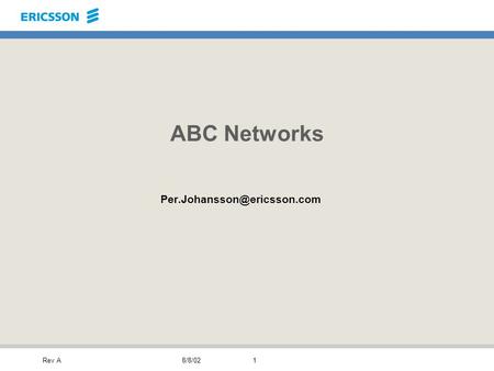 Rev A8/8/021 ABC Networks
